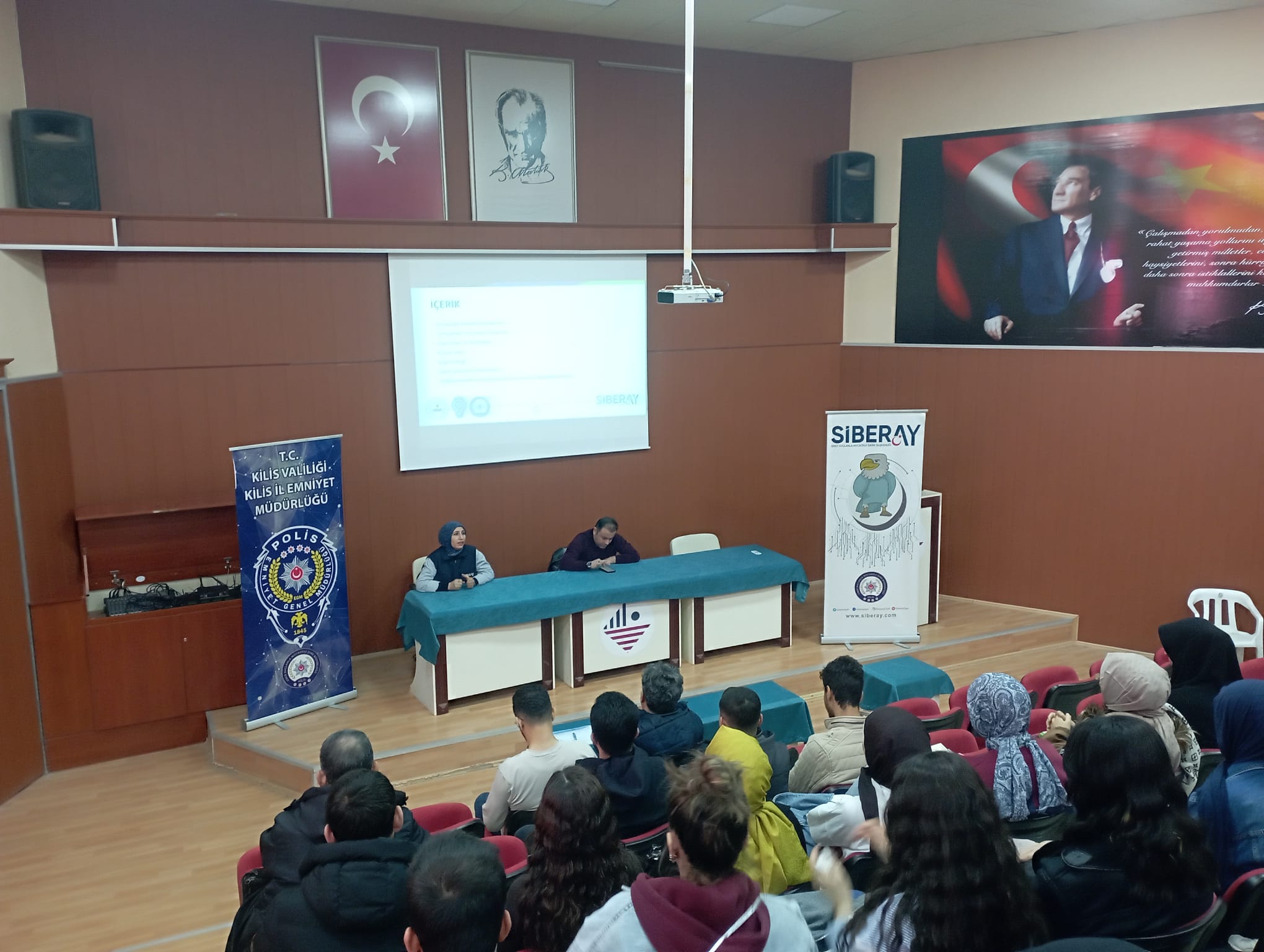 Siber Suçların Önlenmesi ve Farkındalık Eğitimi Verildi.